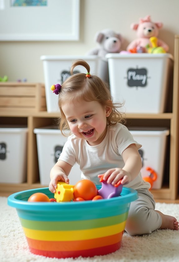 toy rotation sparks creativity