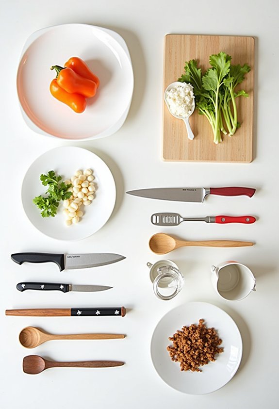 use appropriate kitchen tools