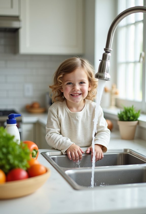 wash hands clean surfaces