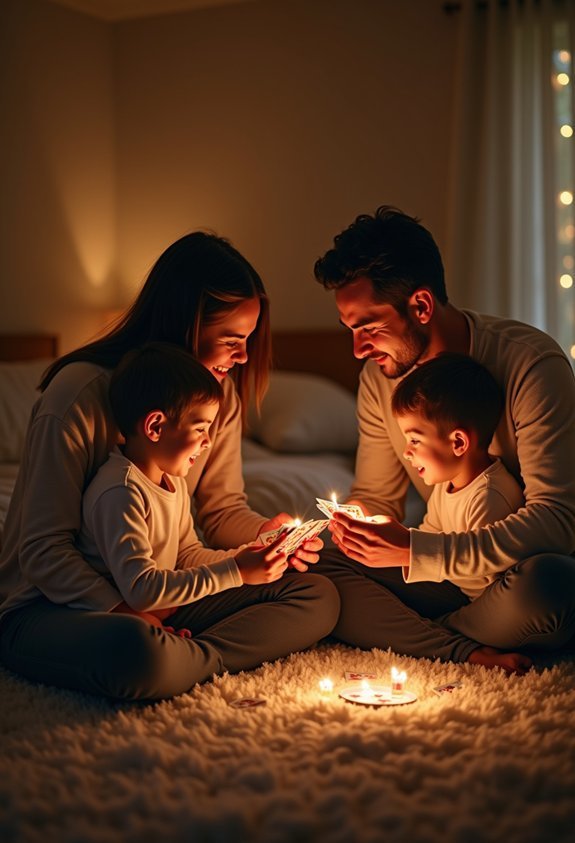 whispering bedtime guessing game