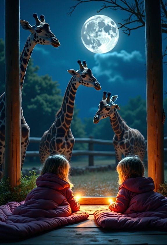 wildlife sleepover adventure awaits