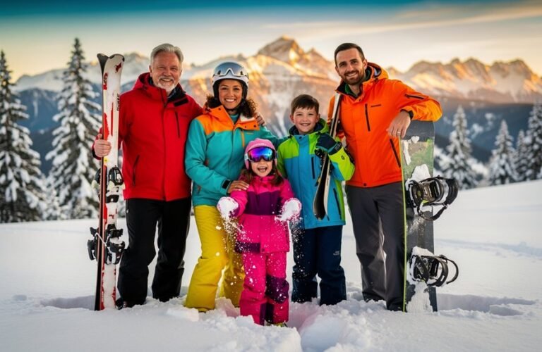 winter family vacation ideas