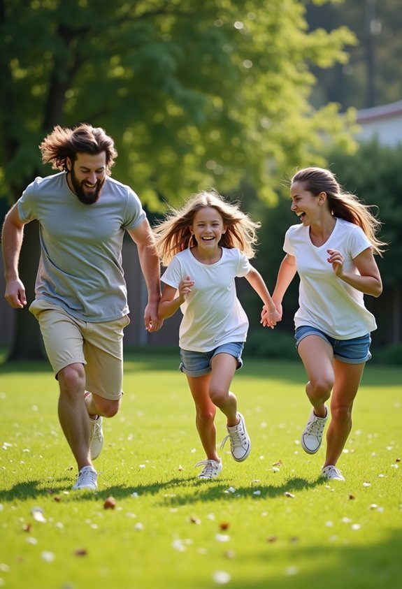 wobbly teamwork sprinting fun