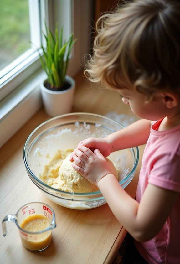 yeast experiments with dough
