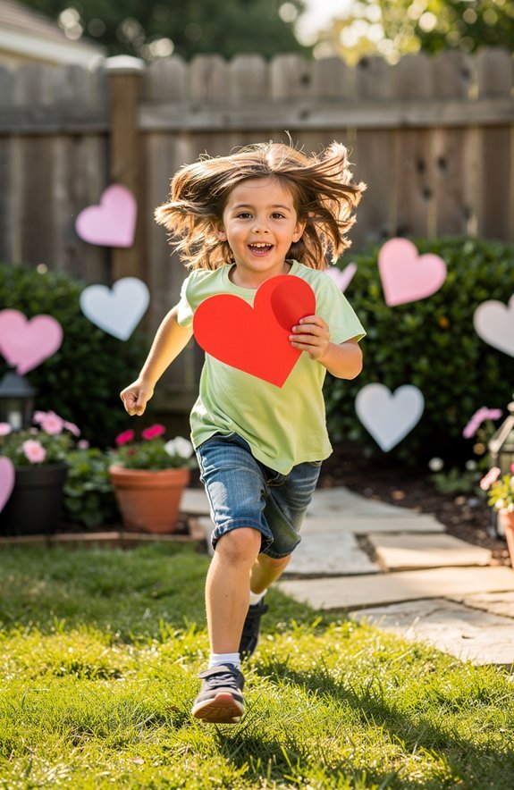 backyard valentine s scavenger sprint