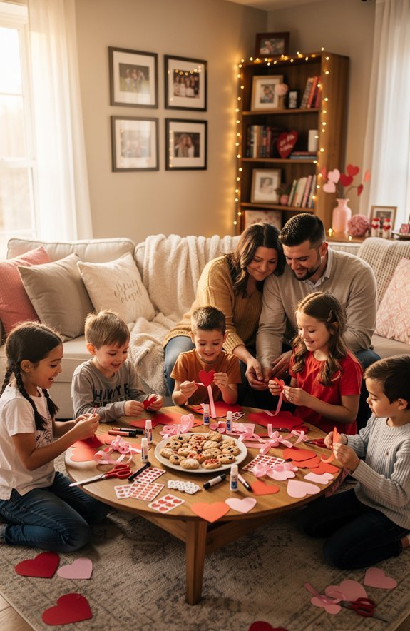 budget valentine s for large families