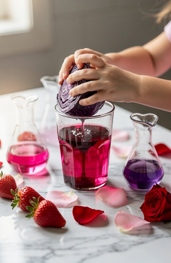 butterfly pea tea color change