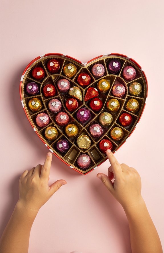 chocolate boxes visualize arrays