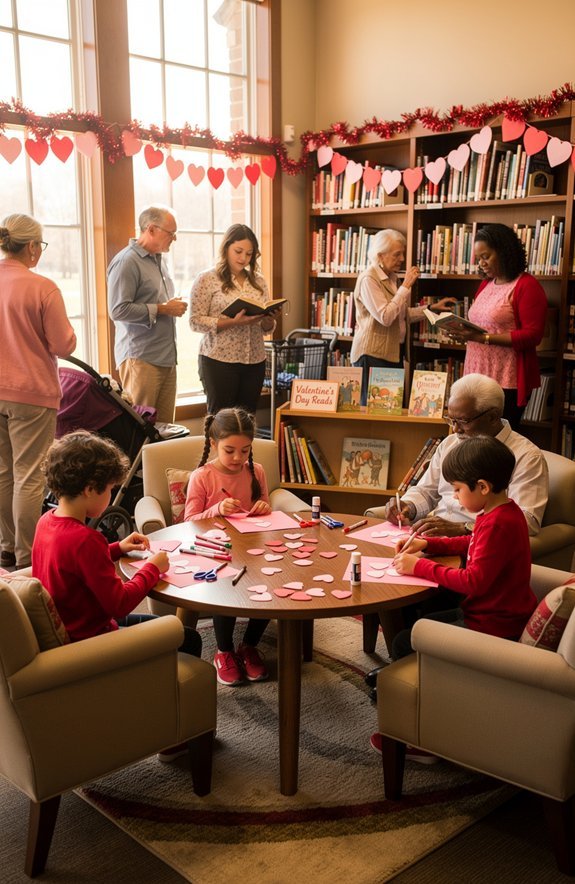 free library valentine activities