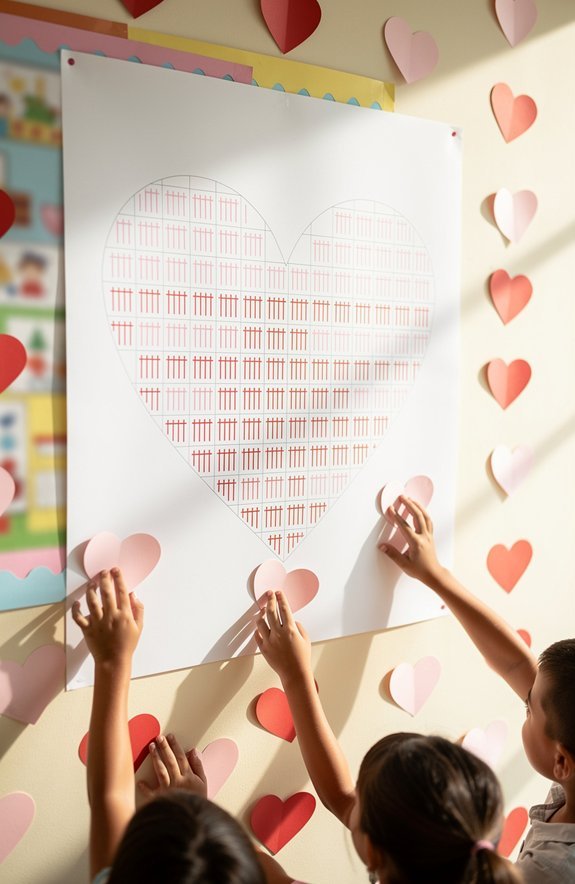 giant gratitude tally wall