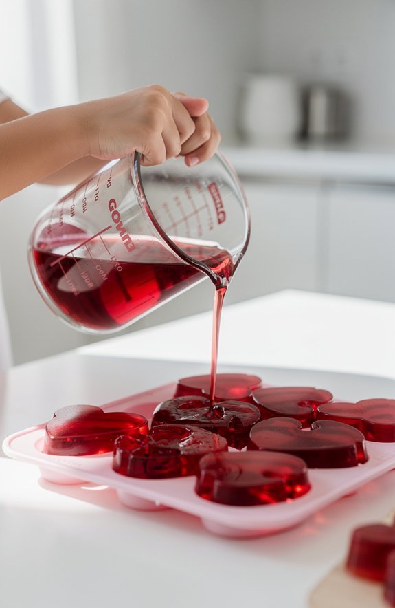 gummy hearts gelatin networks