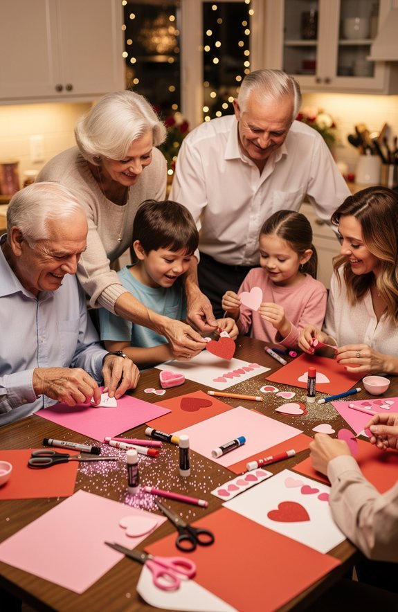 handmade nursing home valentines
