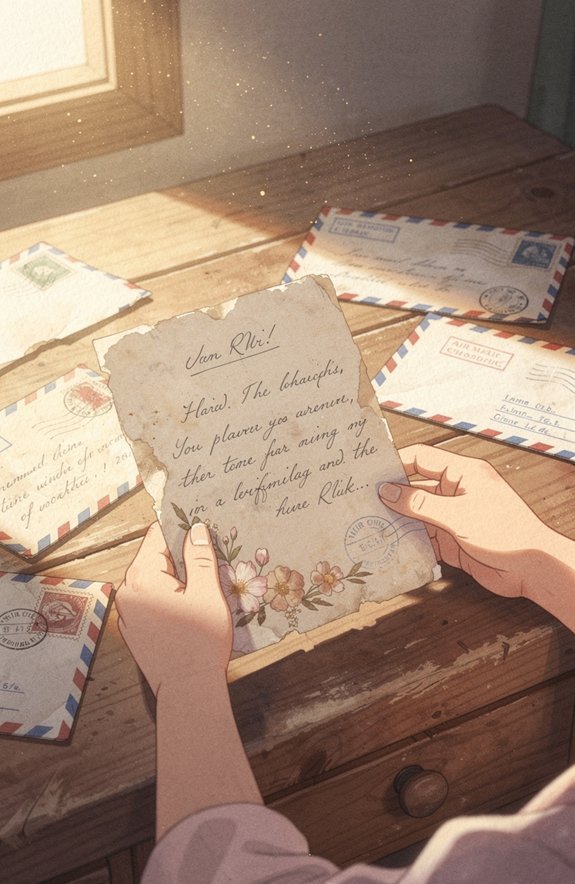 handwritten letters become keepsakes