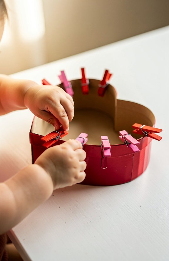 heart box clips strengthen grip