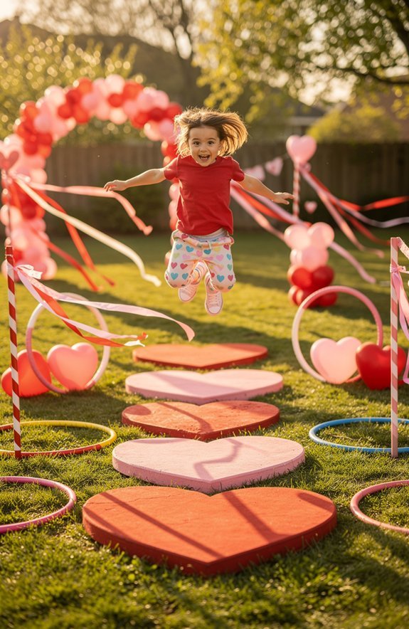 heart pounding backyard obstacle course