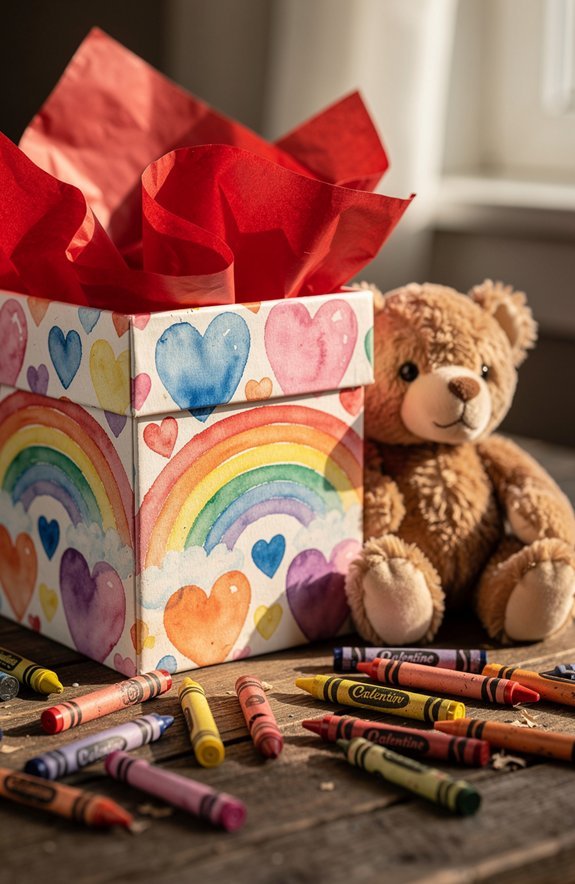 kids art warms packages