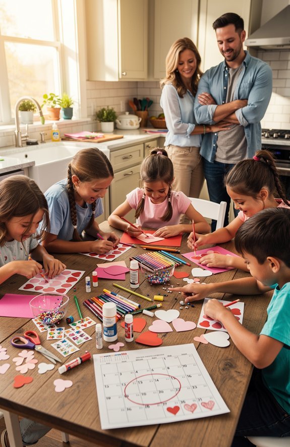 kids plan valentine s activities
