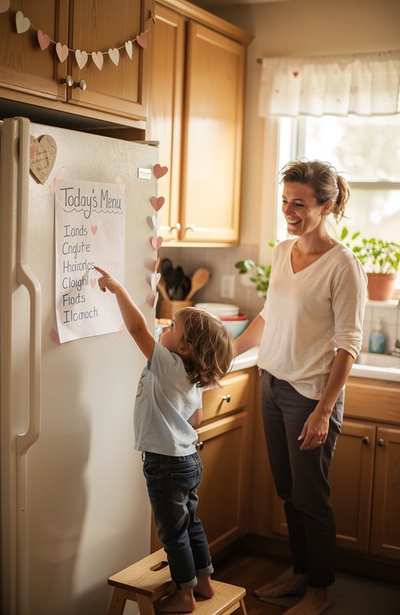 kids plan valentine s dinner