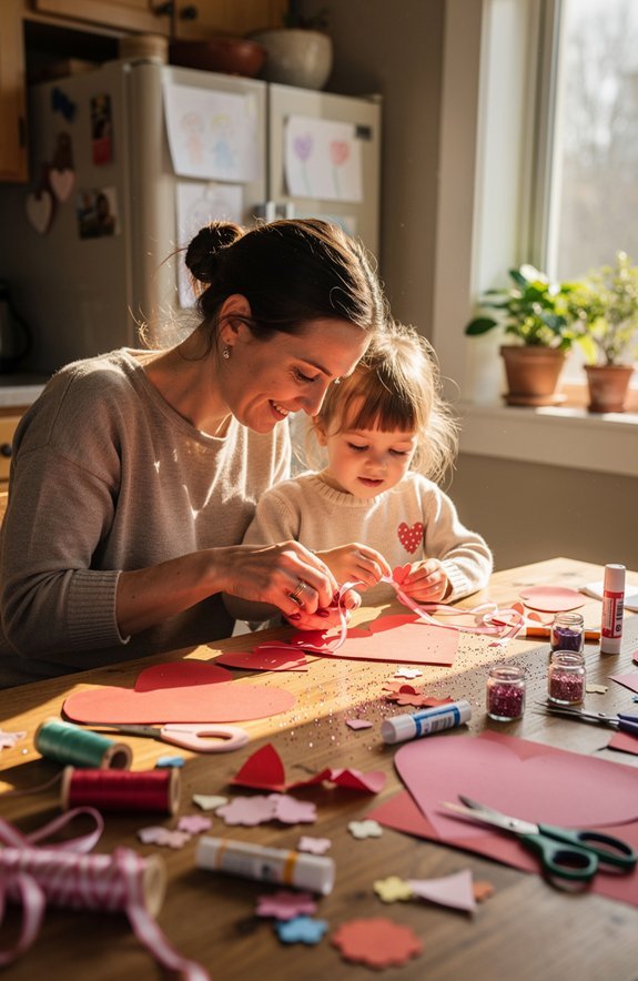 messy valentines for grandparents