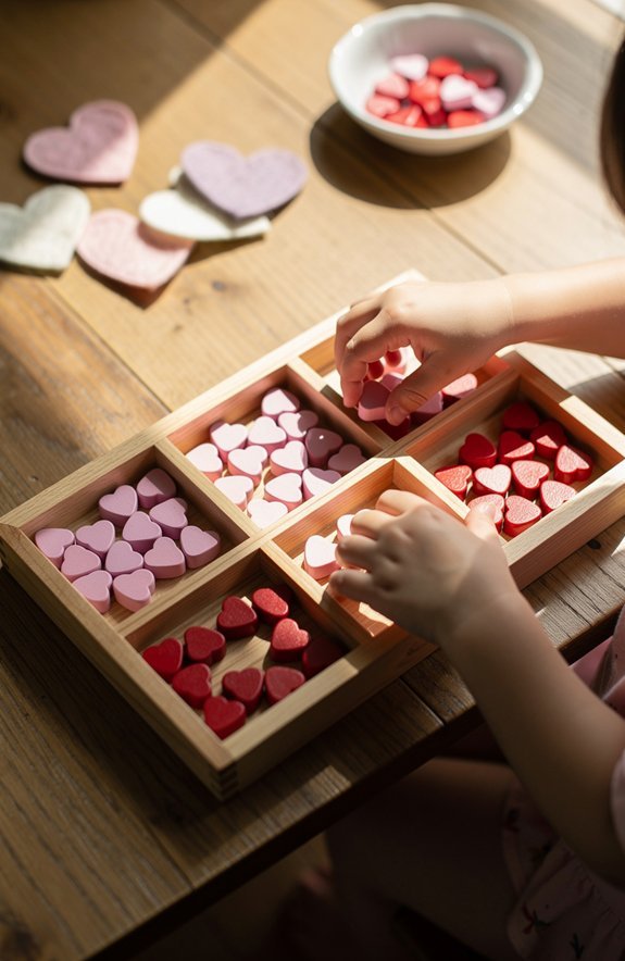 montessori valentines build independence