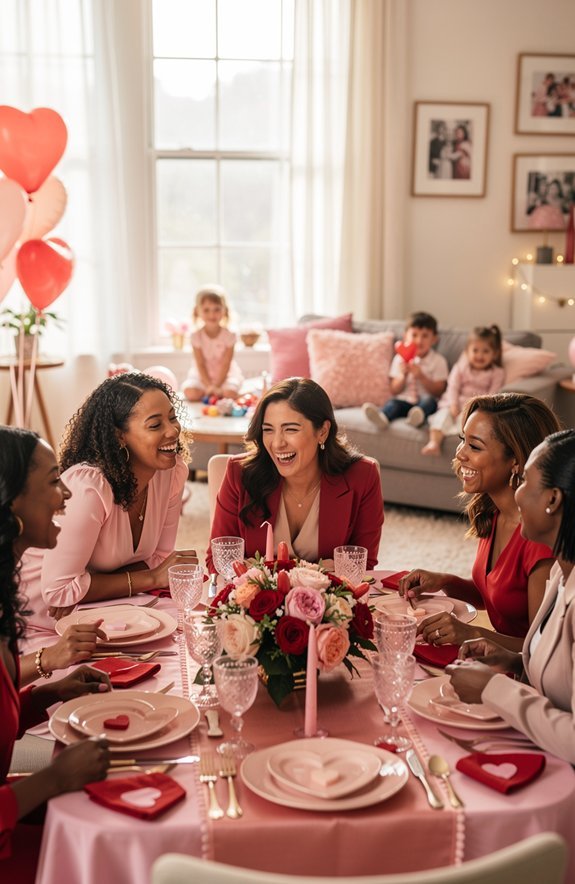 single parents galentine s playdate