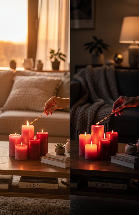 synchronized candles across oceans