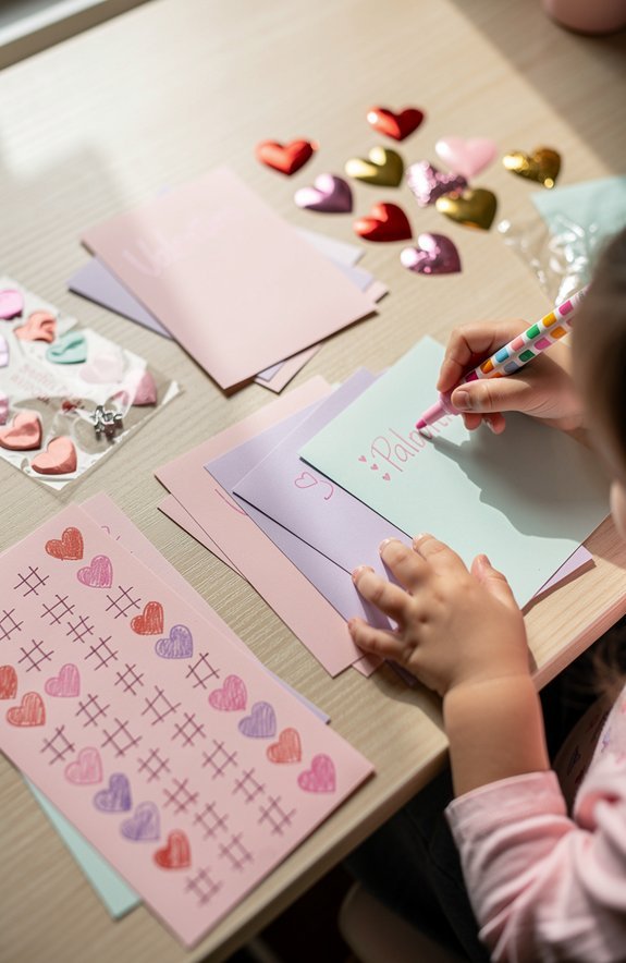 thank you notes tallying practice