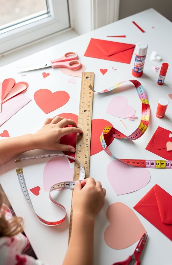 valentine measuring with units