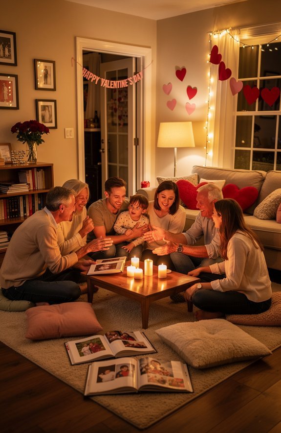 valentine memory storytelling circle