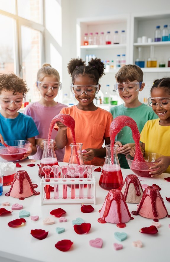 valentine s day stem experiments