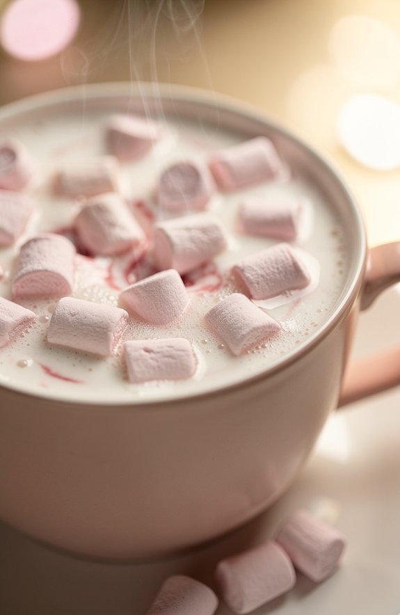 valentine s white hot chocolate