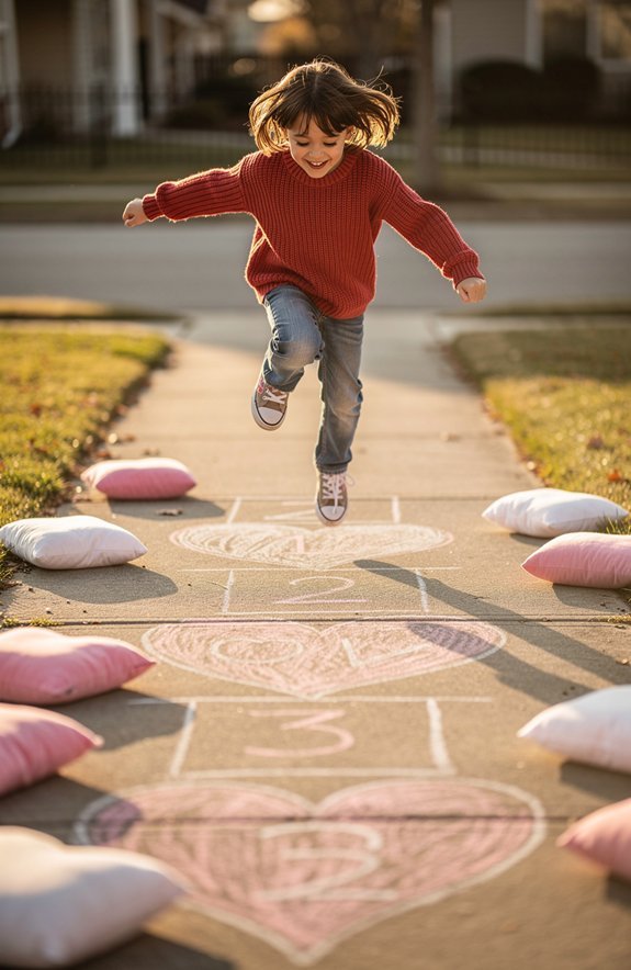 valentine waddle race tradition