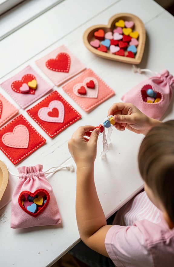 washable durable valentine materials